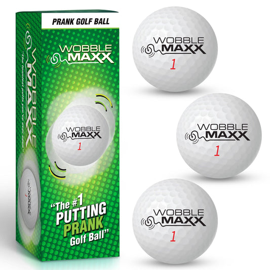 Wobble MAXX Unputtable Golf Balls