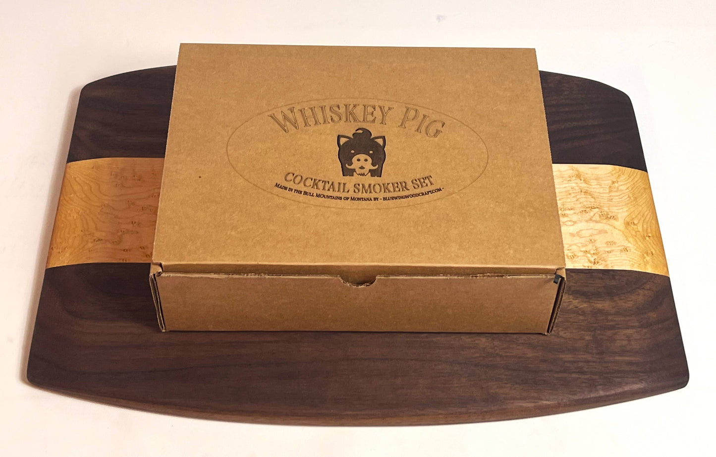 Whiskey Pig® - Neat Whiskey Smoker Set