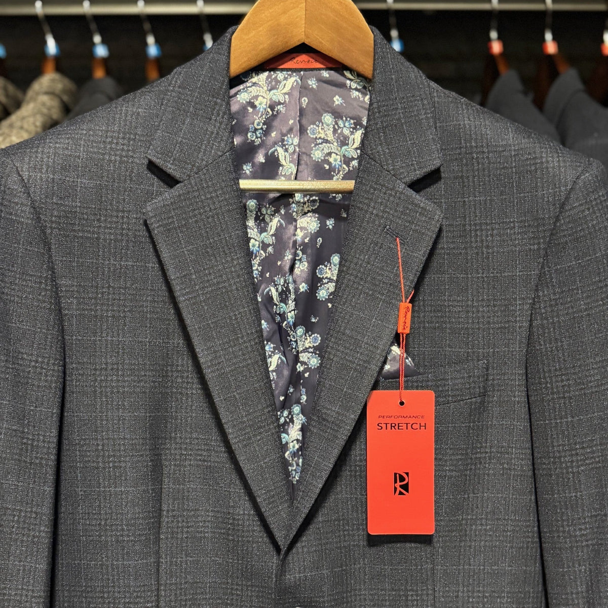 The Crafted Stag Supply Navy Stretch Sport Coat