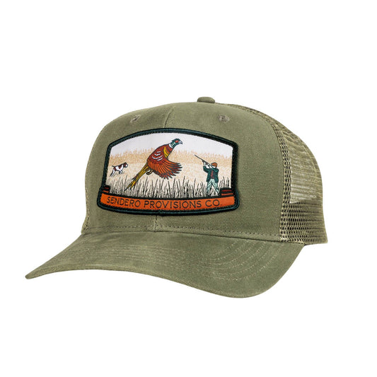 Bird Hunter Hat - Jalapeno/Olive