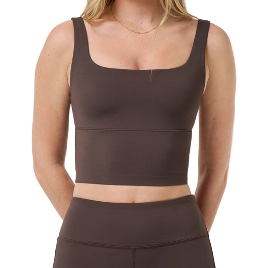 TravisMathew Coffee Grounds Moveknit Bonded Tank