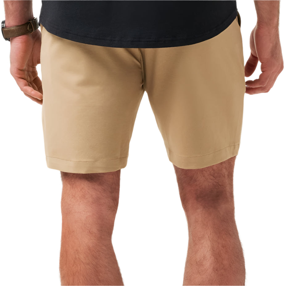 TravisMathew Khaki Stretchknit Short