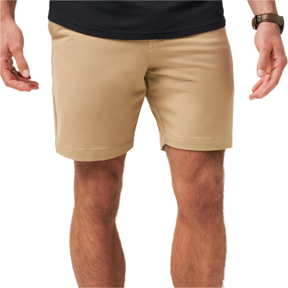 TravisMathew Khaki Stretchknit Short
