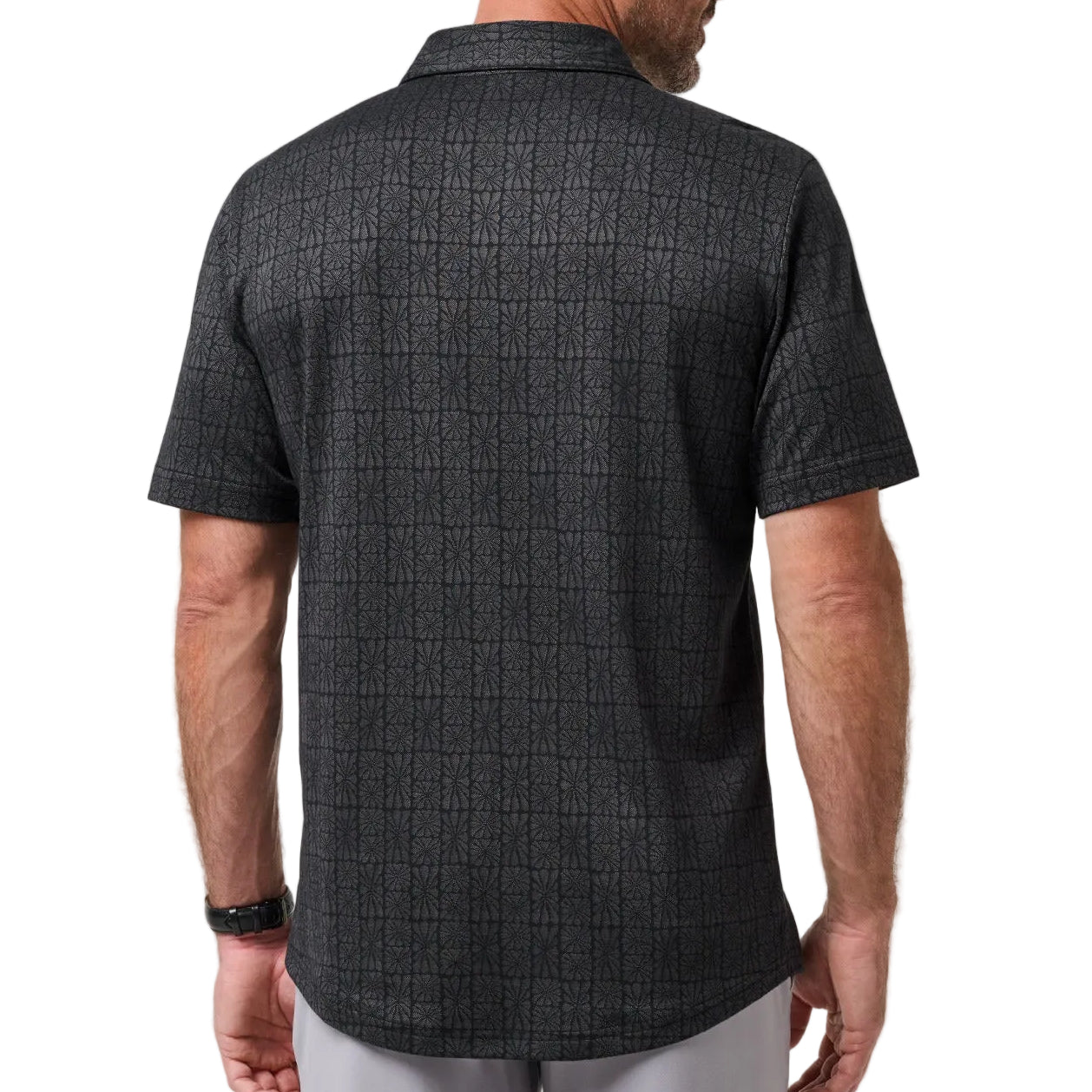 TravisMathew Ebony Cabana Polo