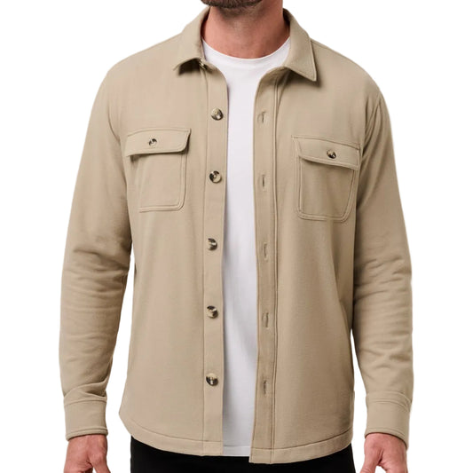 TravisMathew Weathered Teak Peak Fleece Jacket