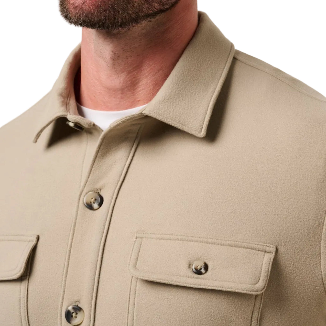 TravisMathew Weathered Teak Peak Fleece Jacket