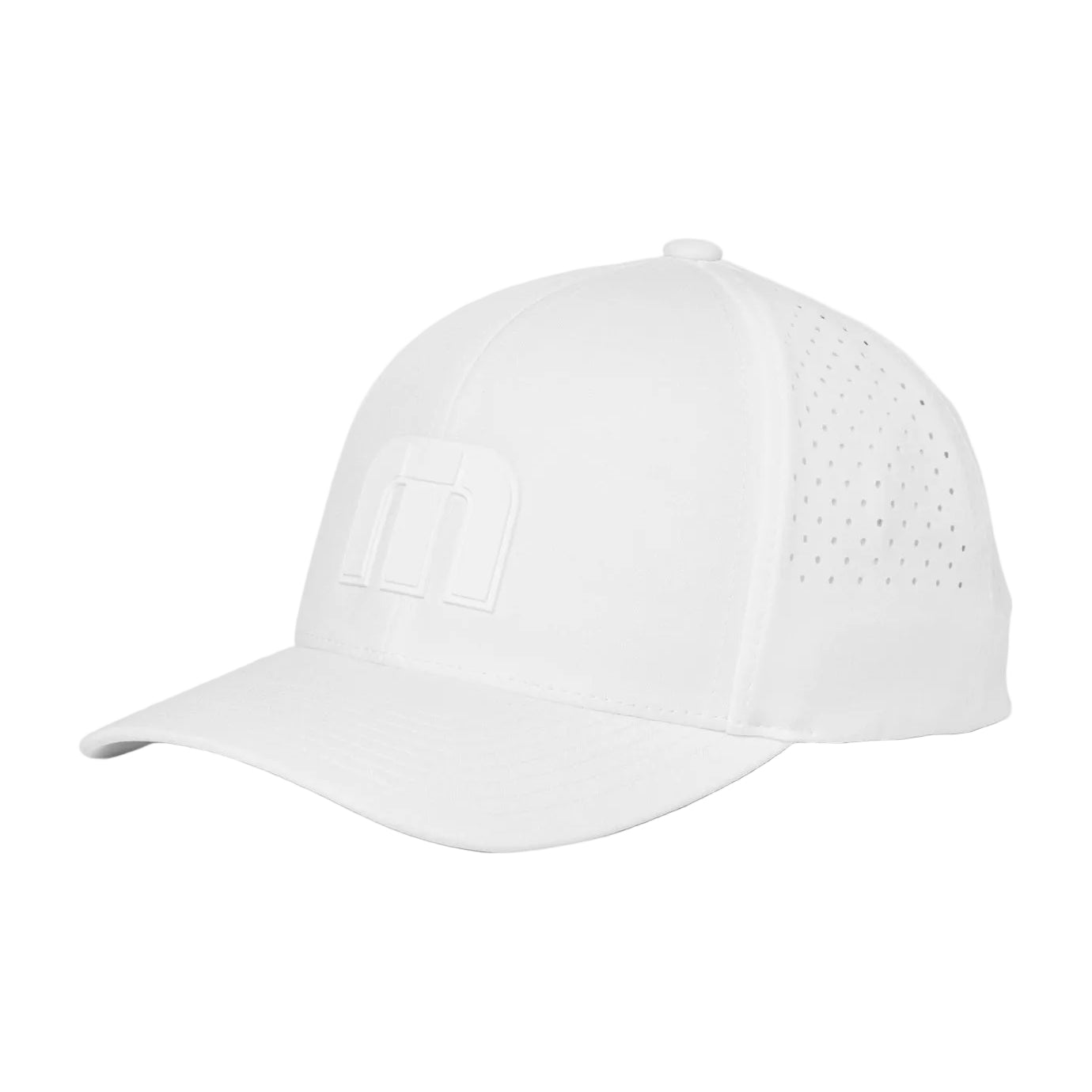 TravisMathew White Bahamas Tech Hat