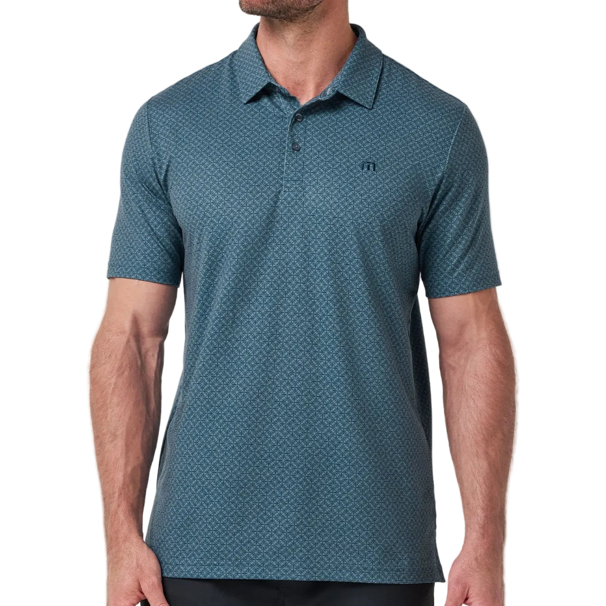 TravisMathew Aegean Featherweight Flair Polo