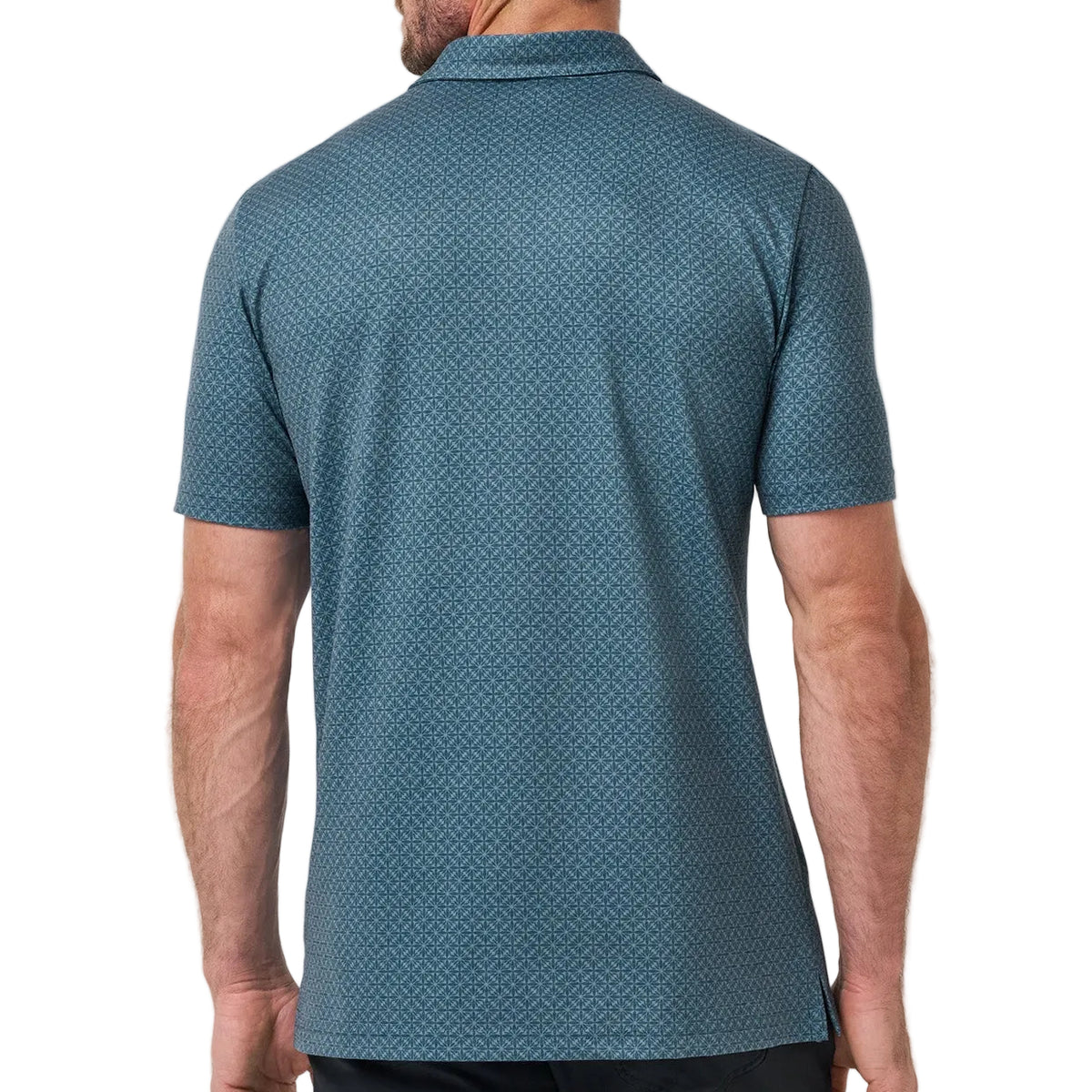 TravisMathew Aegean Featherweight Flair Polo