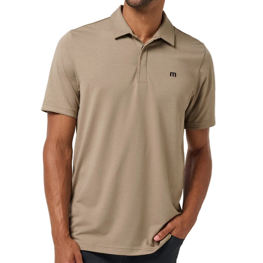 TravisMathew Roasted Cashew Heater Series Jersey Polo