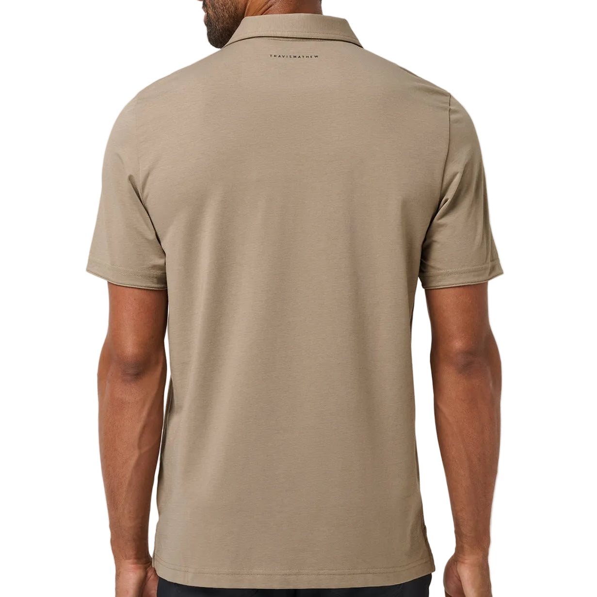 TravisMathew Roasted Cashew Heater Series Jersey Polo