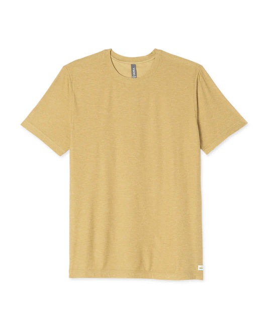 Vuori Strato Tech Tee Brass Heather