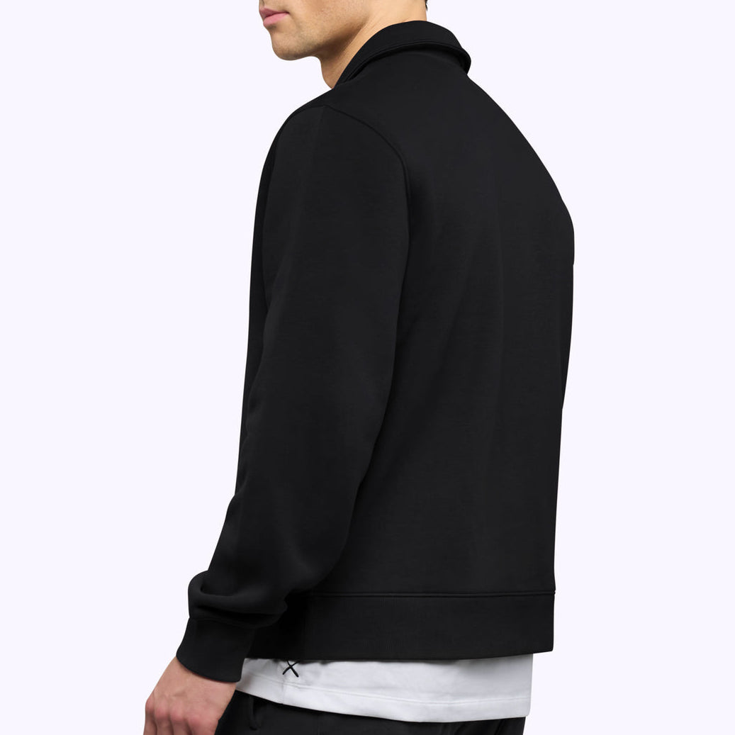 Cuts Clothing Black Divine Fleece Q-Zip