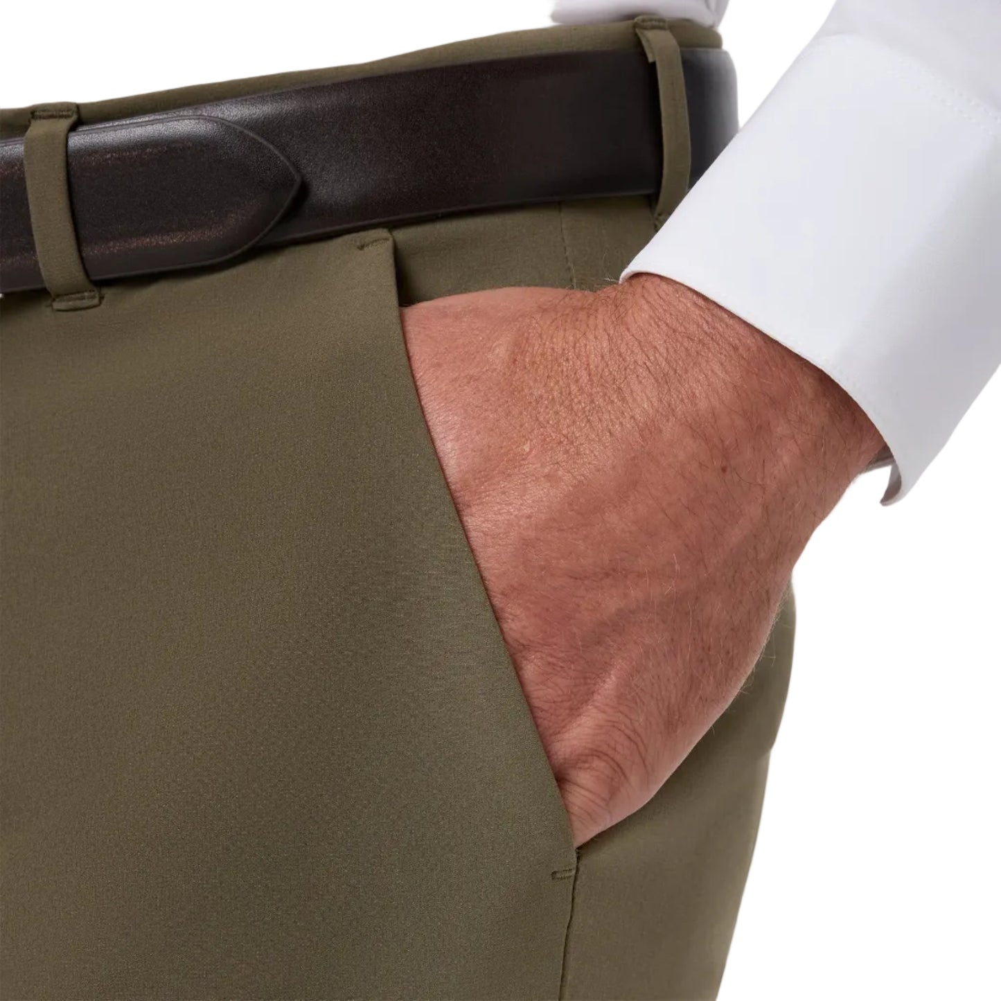 Mizzen+Main English Walnut Helmsman Chino Pant