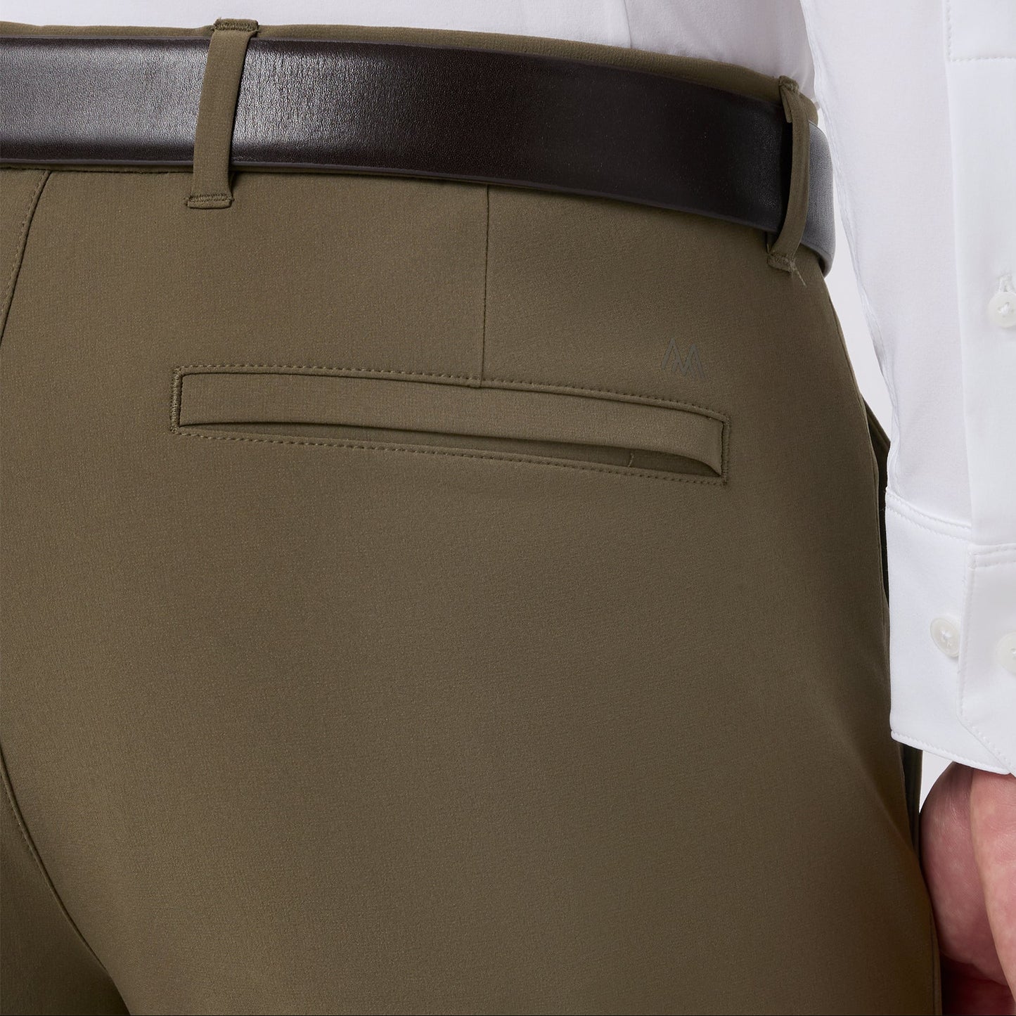 Mizzen+Main English Walnut Helmsman Chino Pant