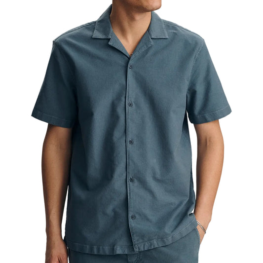Mavi Flintstone Textured Short Sleeve Shirt
