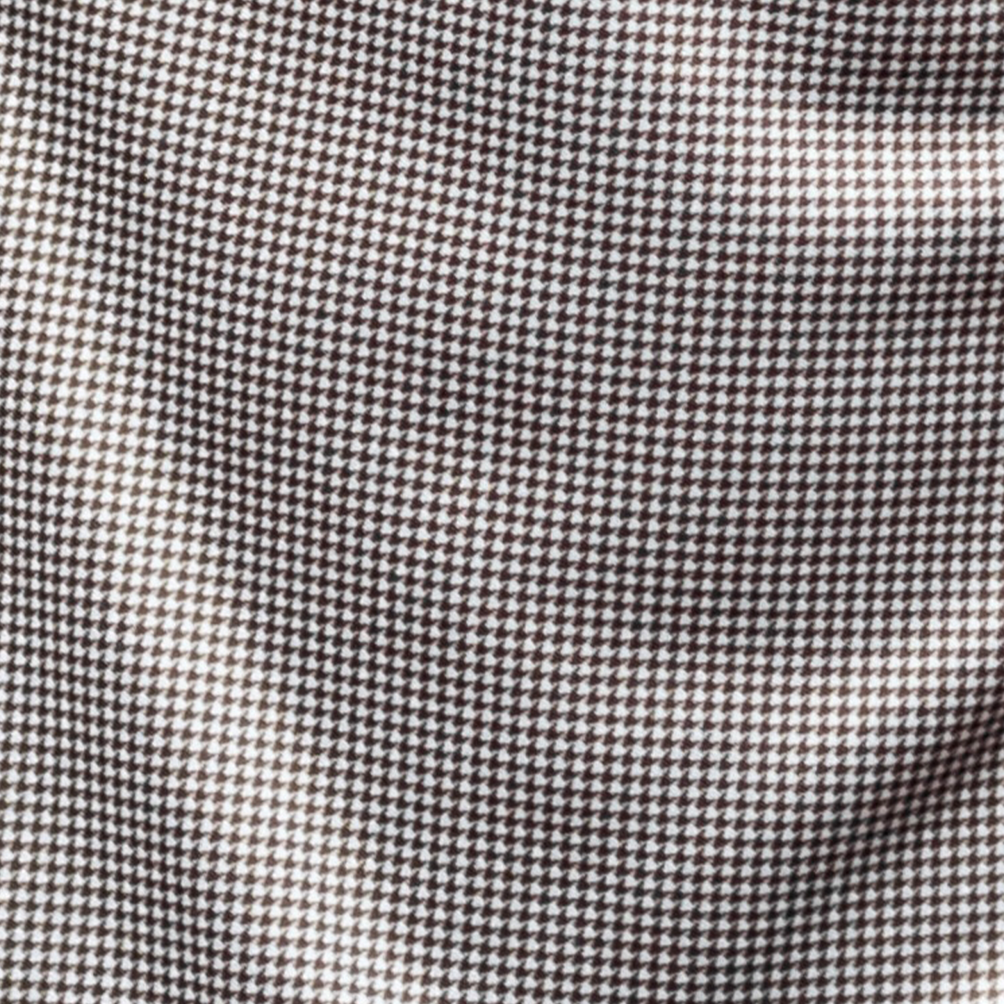 Collars & Co. Brown Houndstooth Quattro Flex Dress Shirt