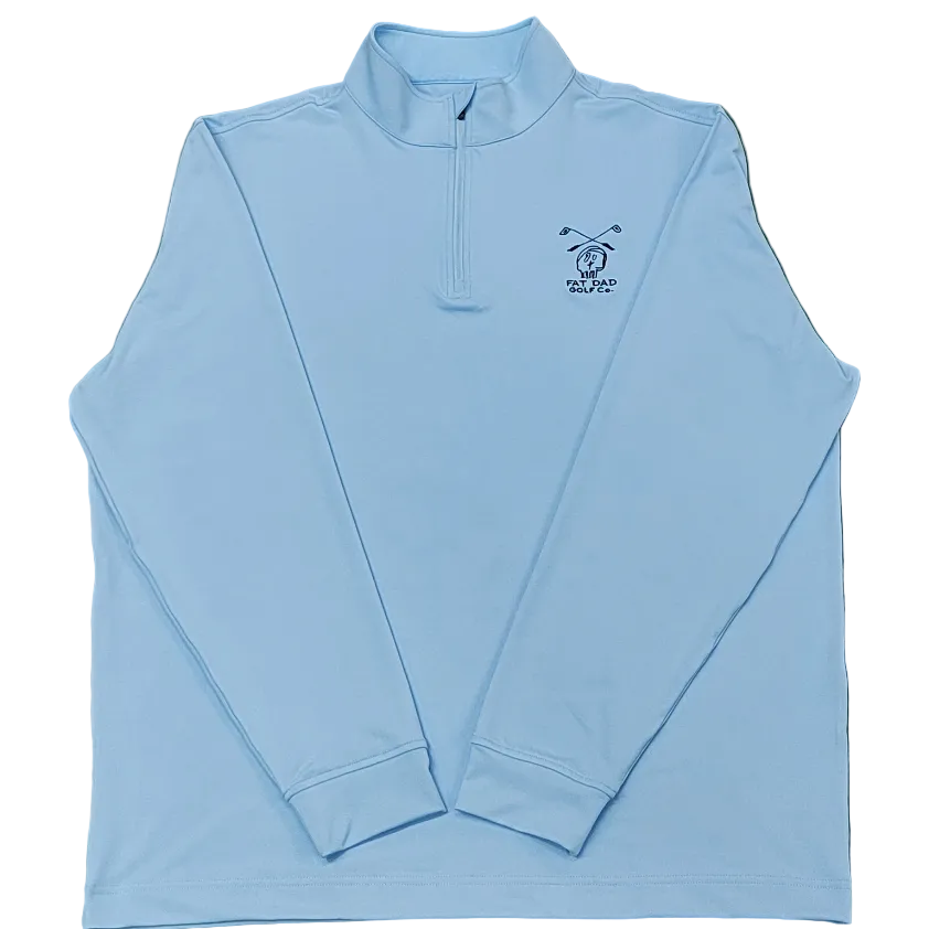 Fat Dad Golf Co. Blue Clubhouse Quarter Zip