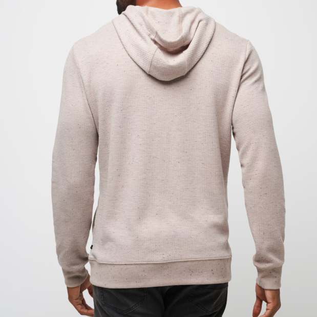 Cloud Waffle Hoodie in Oxford Tan