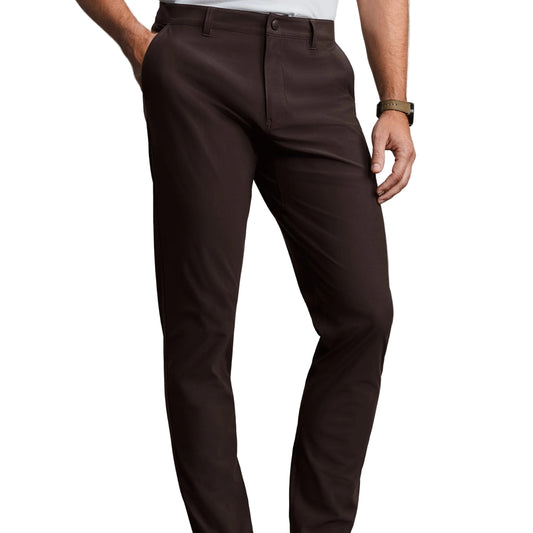 Rhone Dark Espresso Slim Commuter Pant
