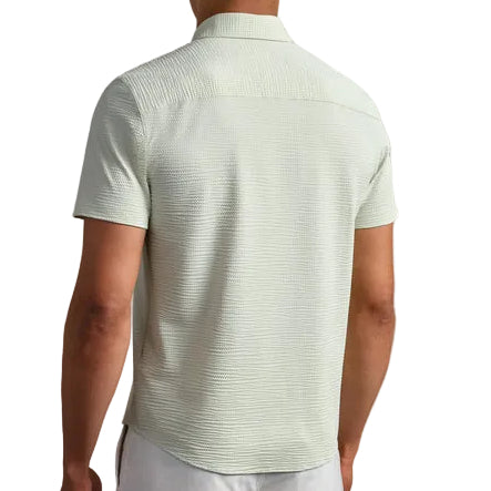 Rhone Cool Mint Commuter Seersucker Shirt