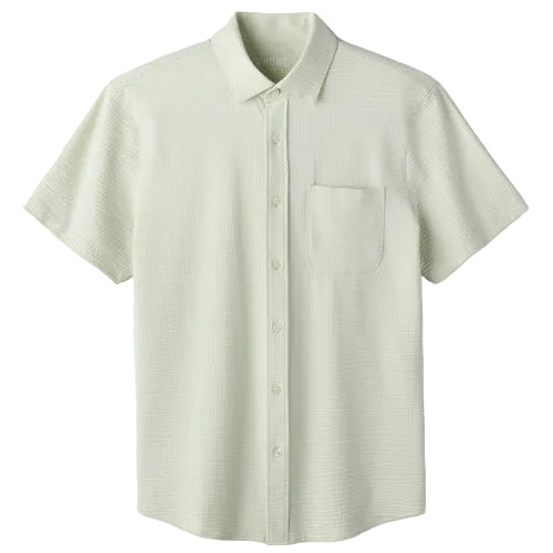Rhone Cool Mint Commuter Seersucker Shirt