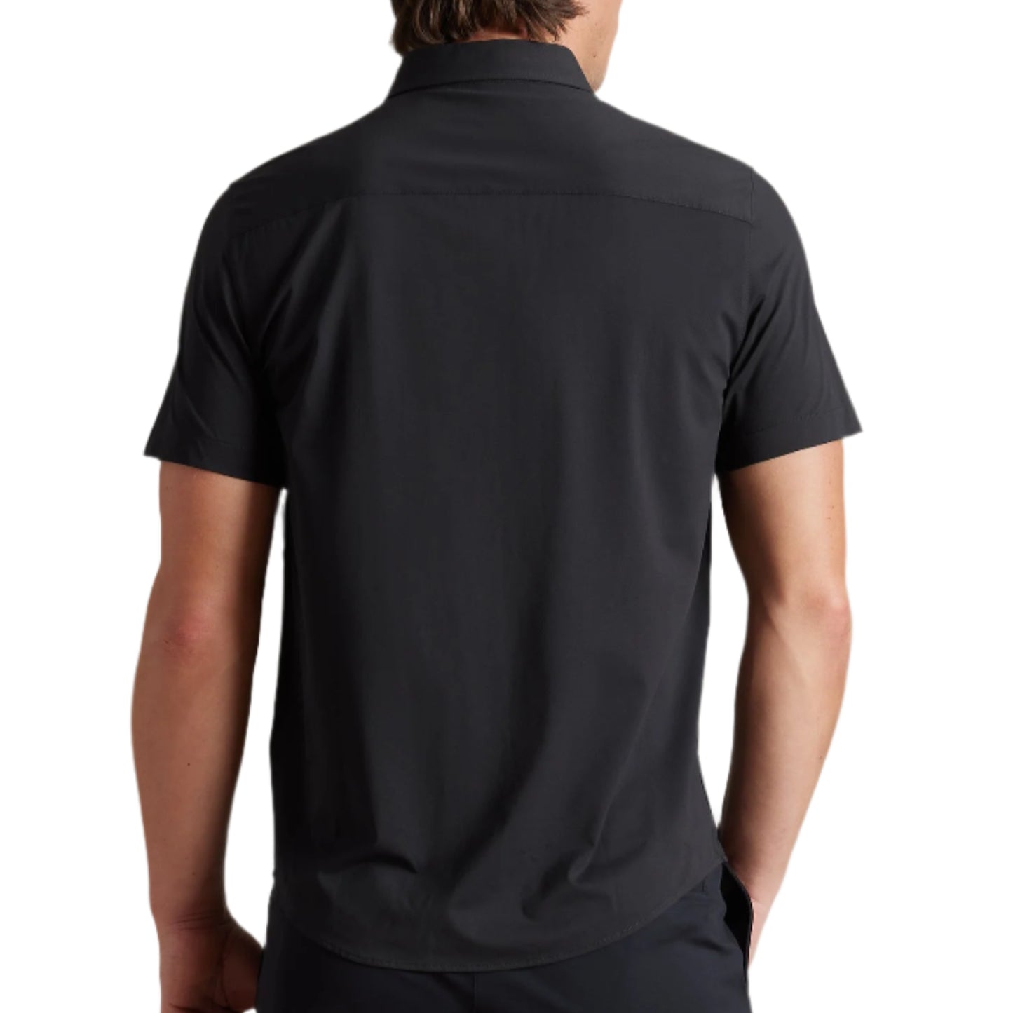 Rhone Black Commuter Short Sleeve Shirt