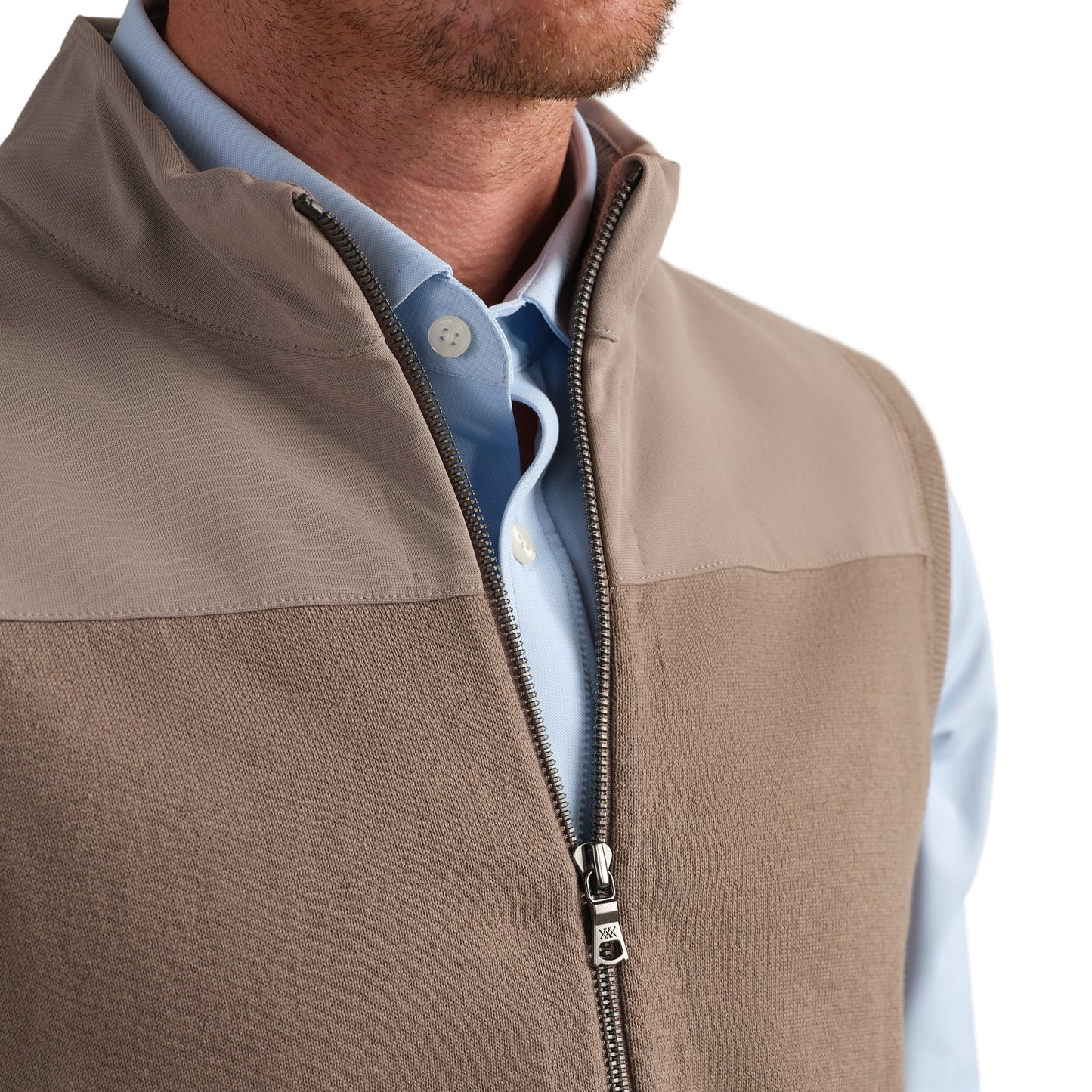 Rhone Foggy Taupe Commuter Sweater Vest