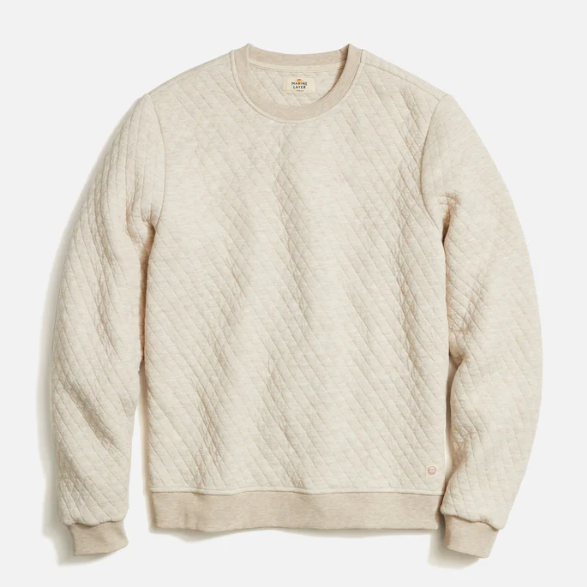 Corbet Quilted Crewneck