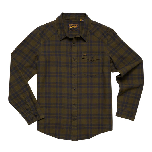 Howler Bros. Dark Olive La Grange Flannel