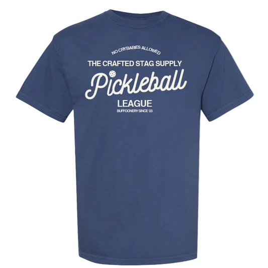 The Crafted Stag Supply Pickleball League Tee