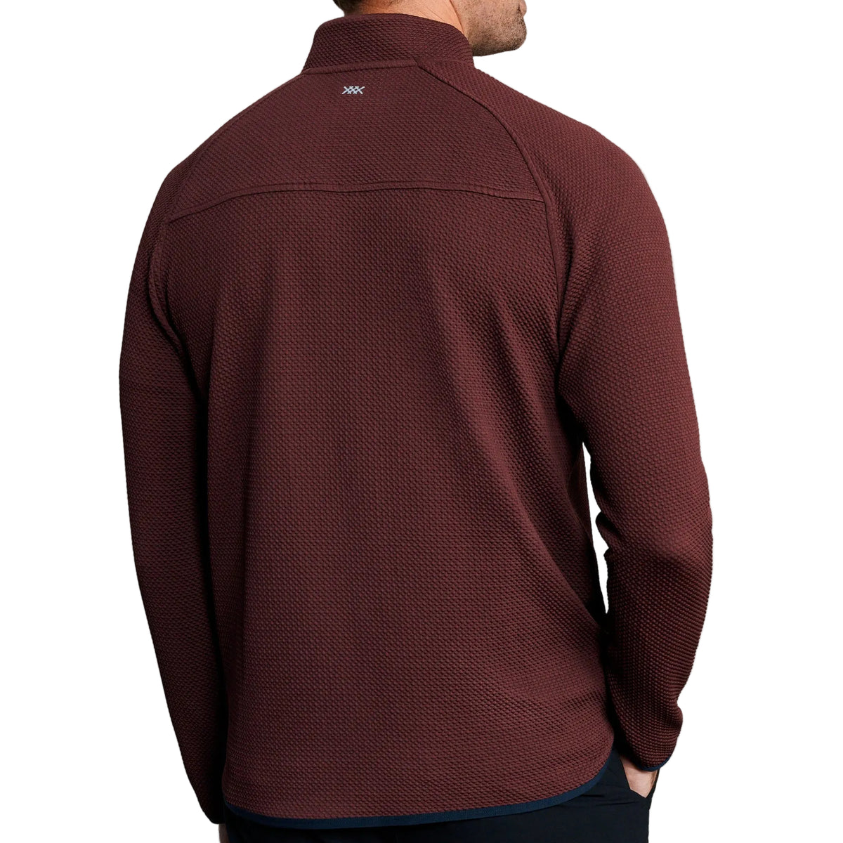 Rhone Cherry Bark Founders Golf 1/4 Zip