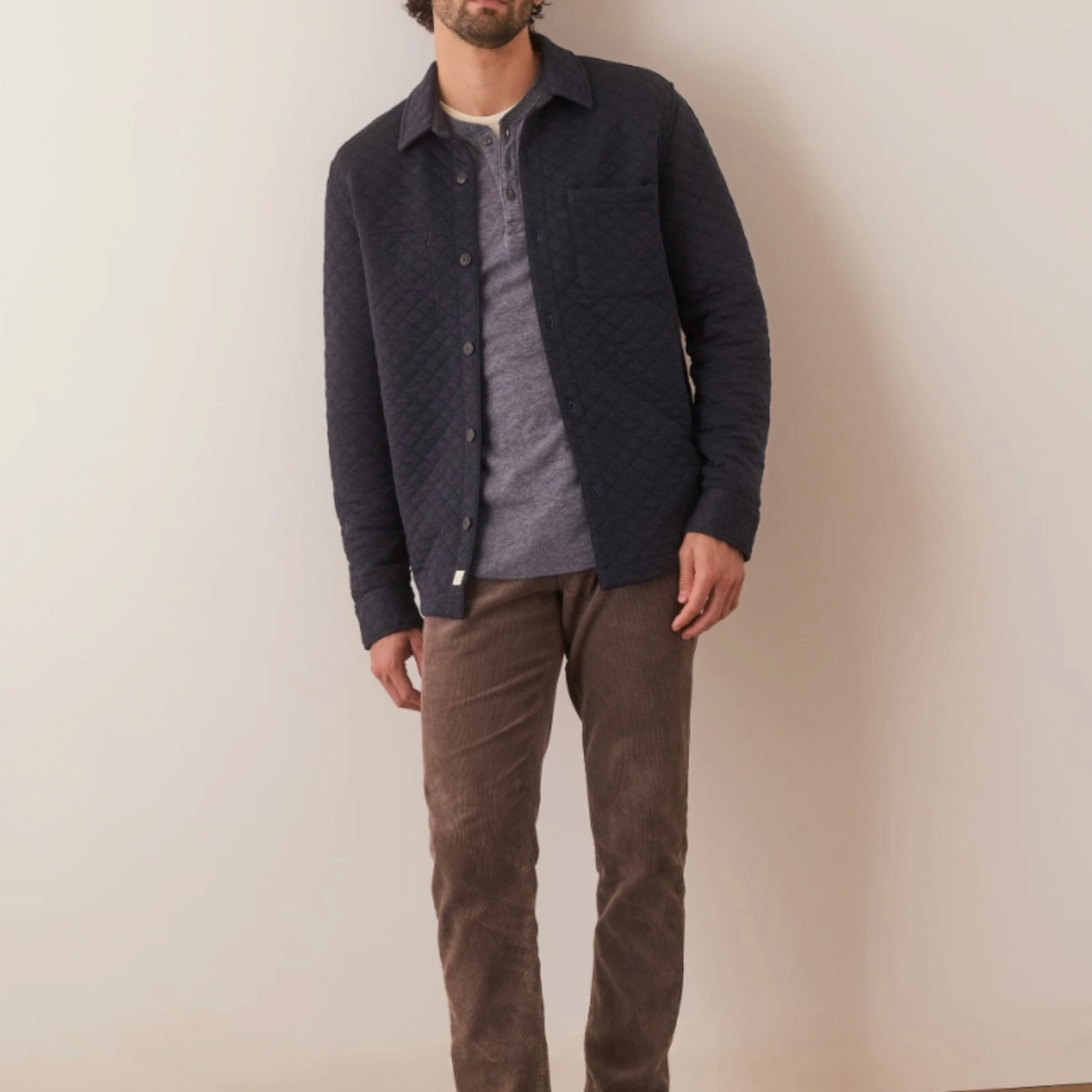 Corbet Quilted Overshirt