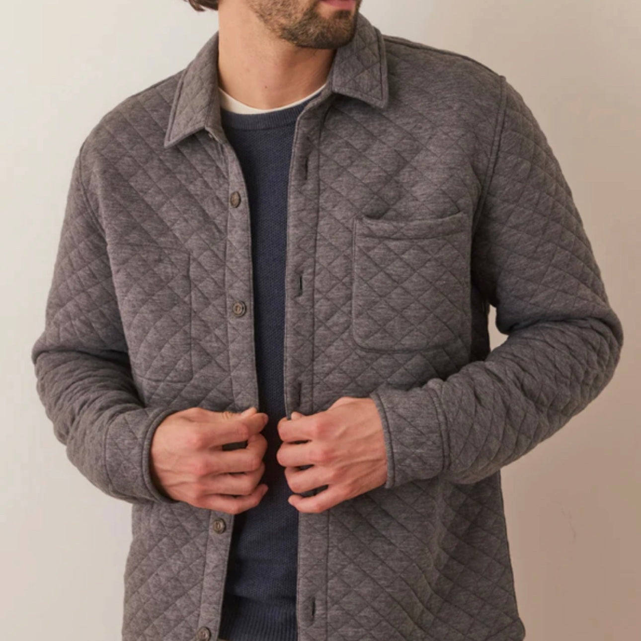 Corbet Quilted Overshirt