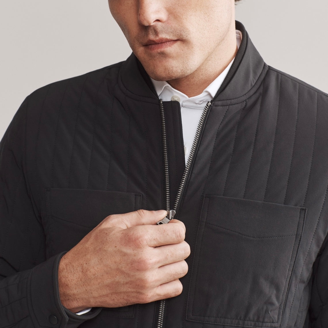 Rhone Skyline Quilted Jacket