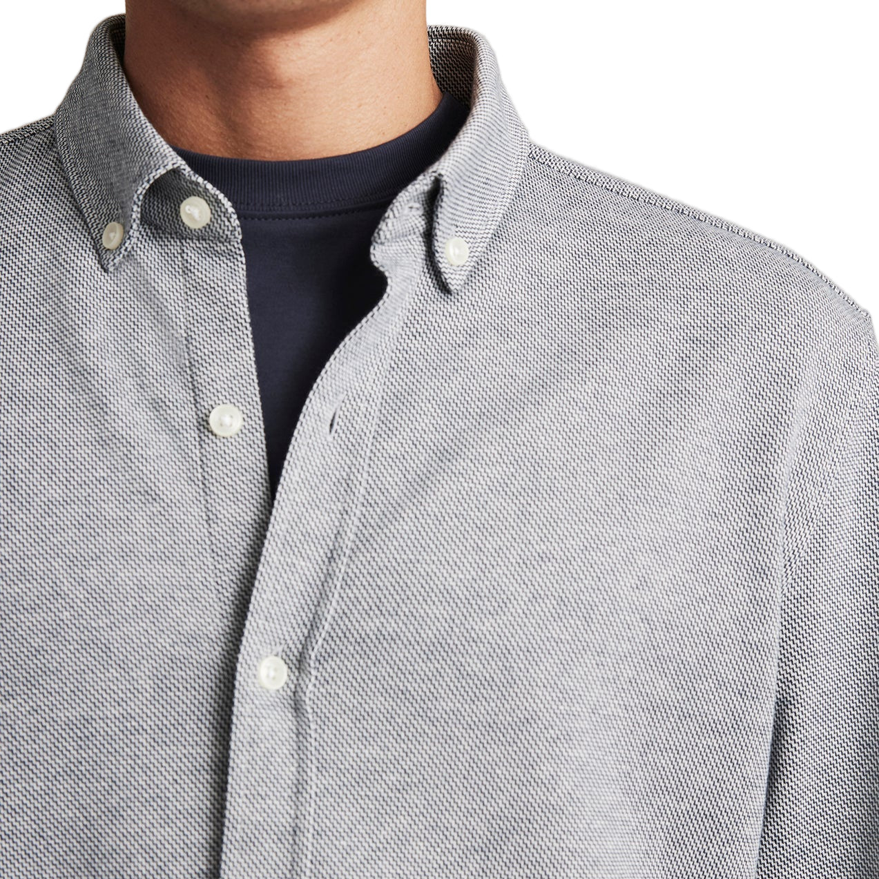 Mavi Grey Urban Chic Long Sleeve Shirt