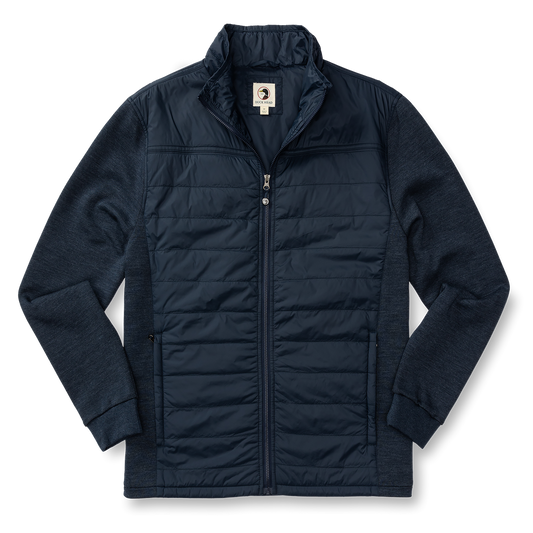 Duck Head Ridgeland Performance Quilted Jacket Navy