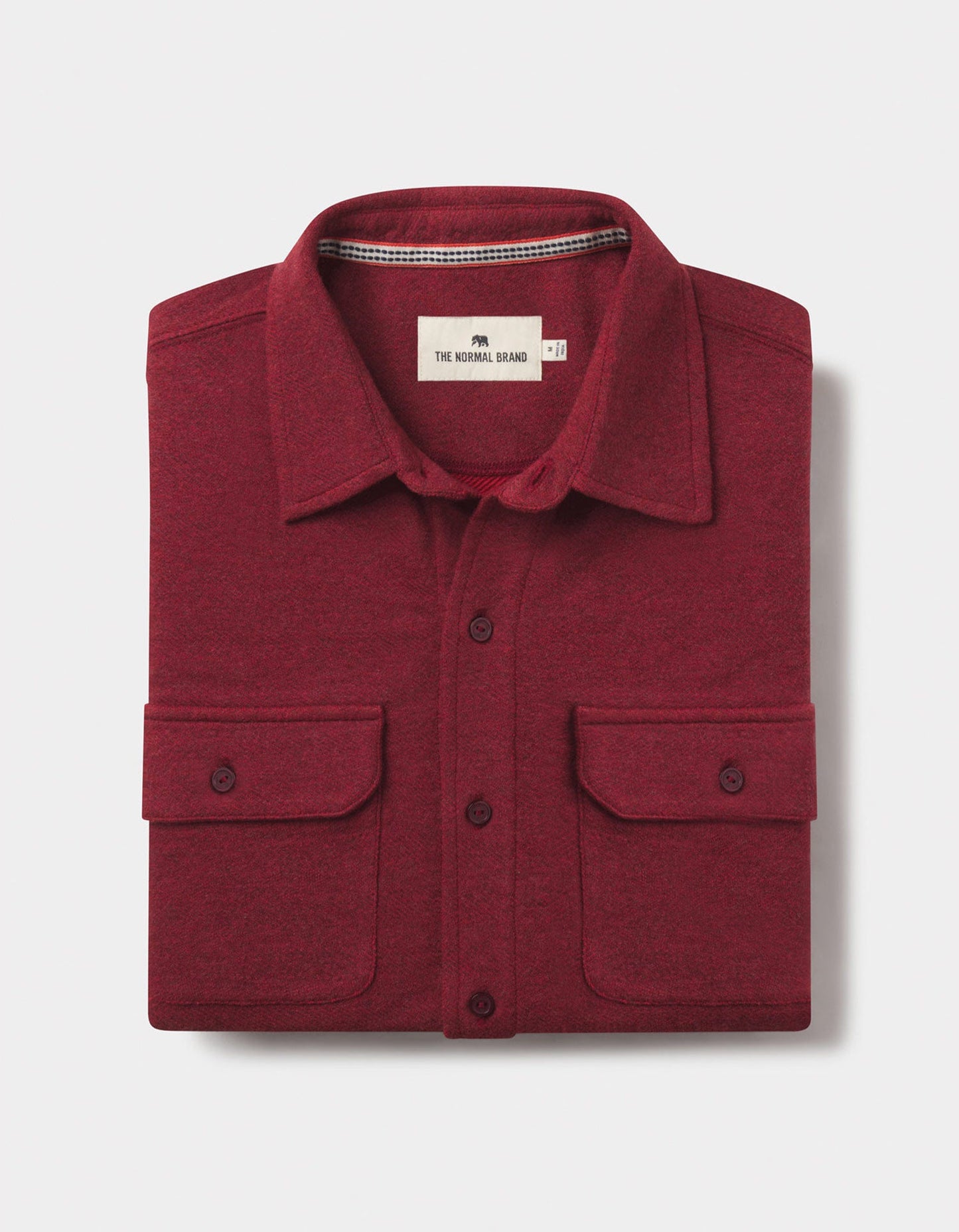 The Normal Brand Textured Knit Shirt