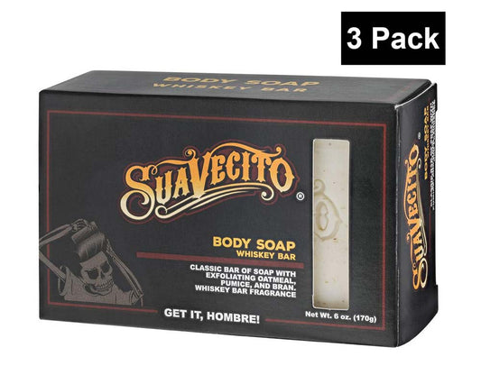 Suavecito Body Soap 3pk