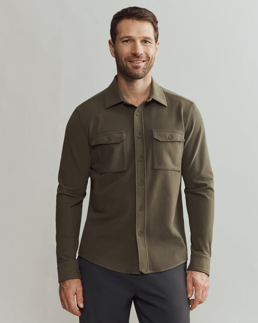 Rhone Stowaway Overshirt