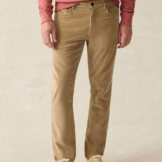 Faherty Stretch Terry Corduroy 5-Pocket Pant