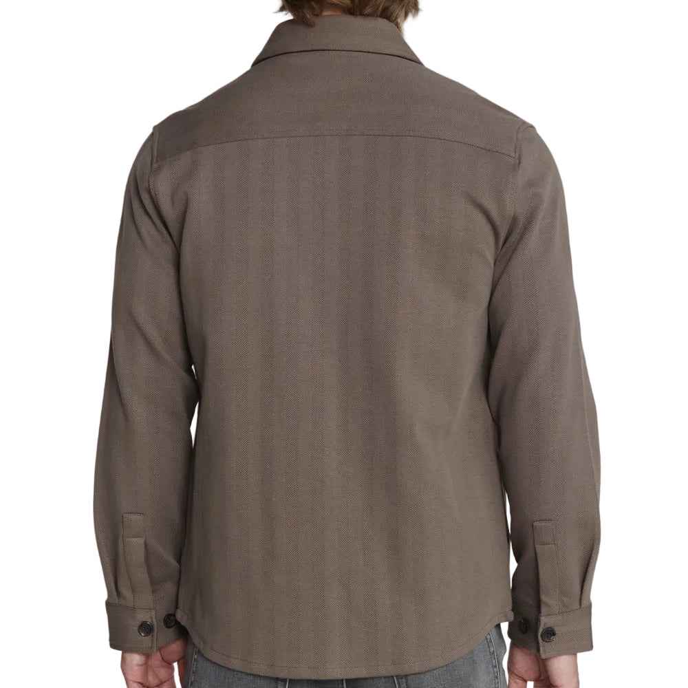 7 Diamonds Taupe Waypoint Overshirt