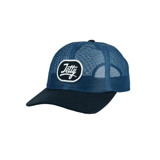 Jetty Navy Brook Mesh Hat