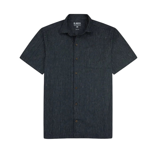Jetty Black Sand Daybreak Woven Shirt