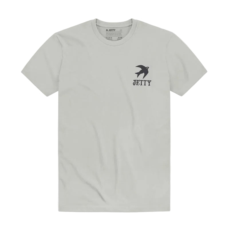 Jetty Heather Cement Eastwing Tee