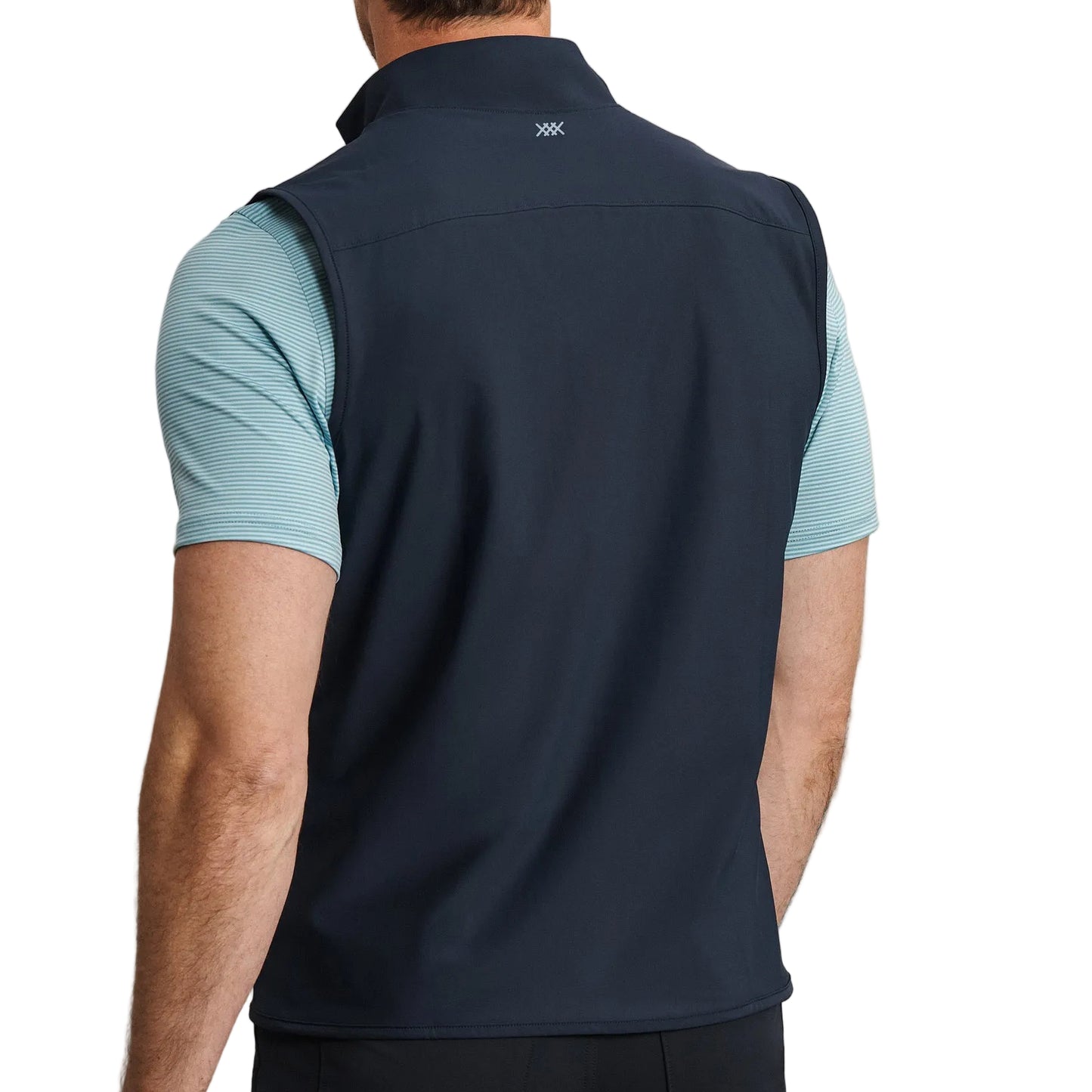 Rhone True Navy Long Game Vest