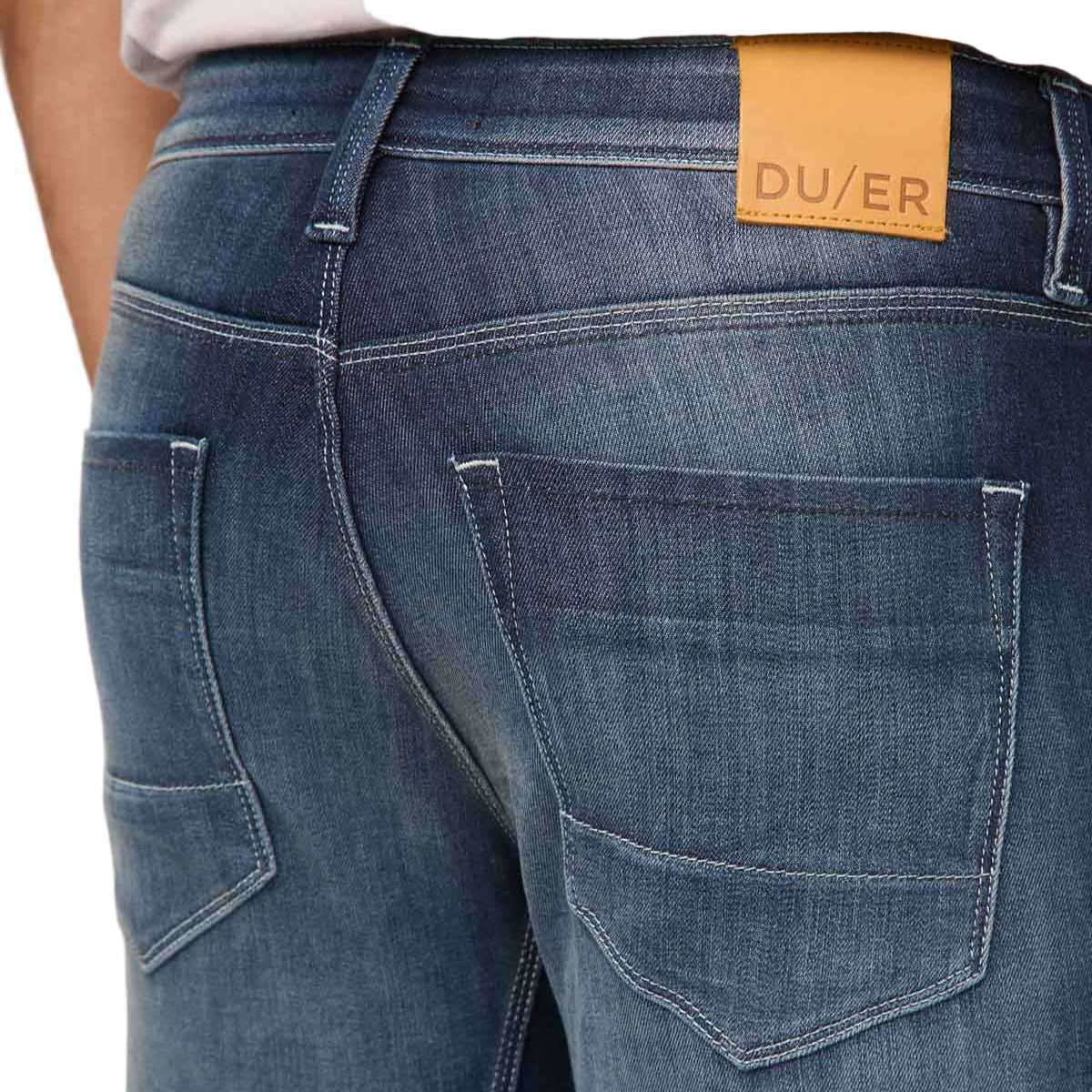 DU/ER Nostalgia Blue Slim Performance Denim
