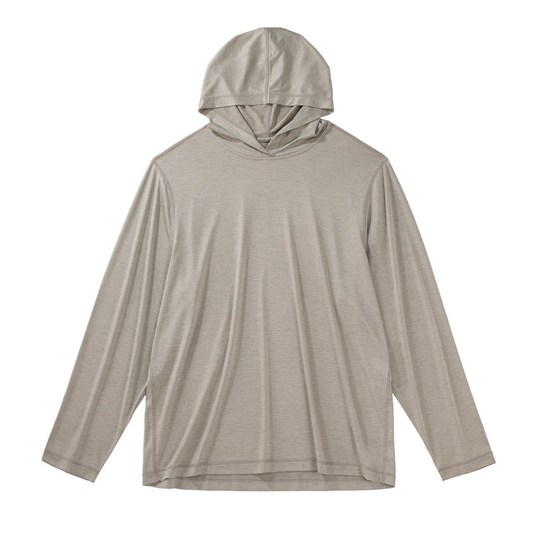 The Crafted Stag Chateau Grey LuxDry Sun Hoodie
