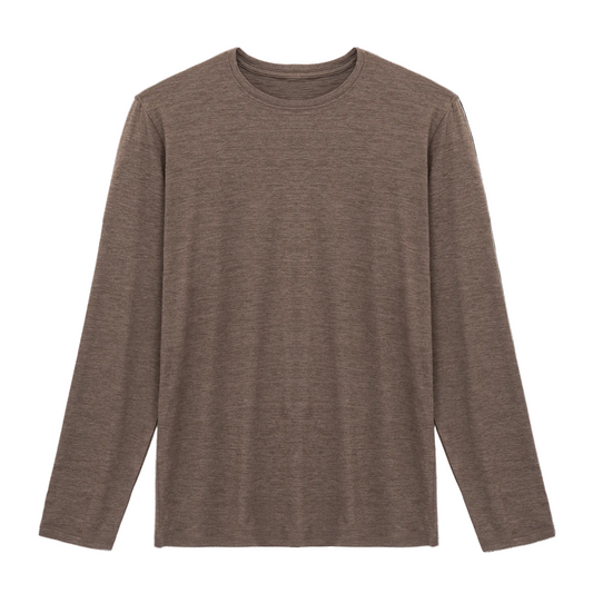 The Crafted Stag Supply Chestnut Performance Long Sleeve