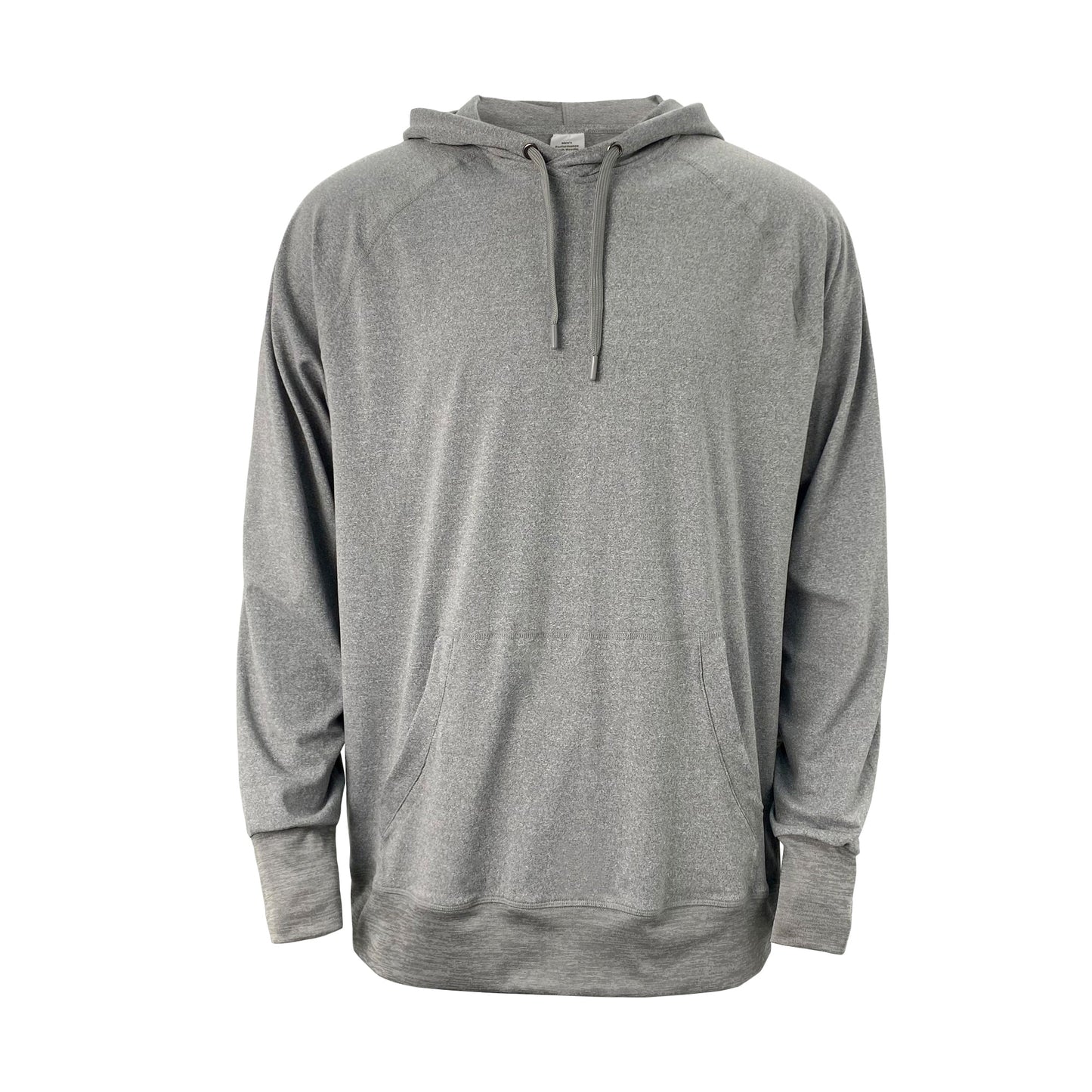 The Crafted Stag Heather Grey Performance Tech Hoodie